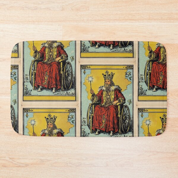 Item preview, Ace of wands wheelchair tarot designed and sold by MendaciousMina.