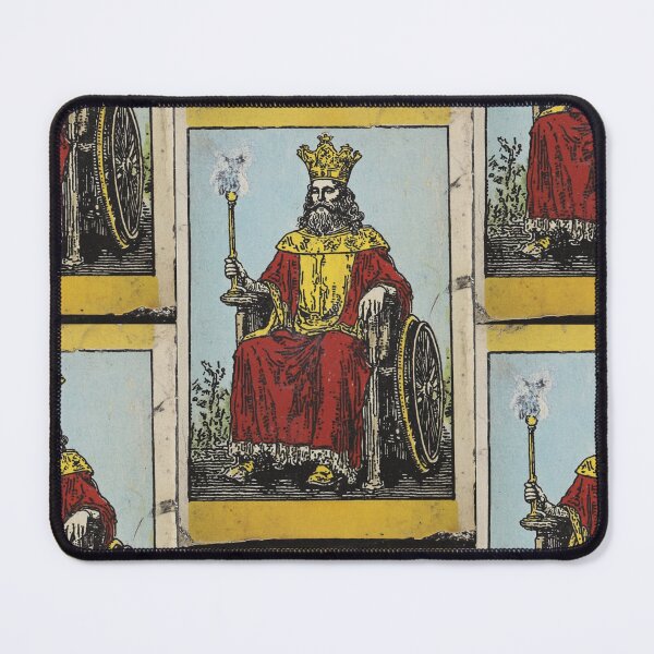 Item preview, Ace of wands wheelchair tarot designed and sold by MendaciousMina.
