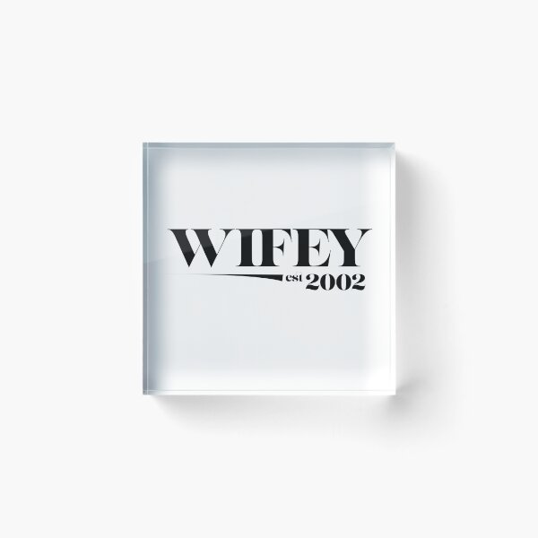 Item preview, Wifey Established 2002 - Wedding Anniversary Gift designed and sold by Lovers and Ravers.