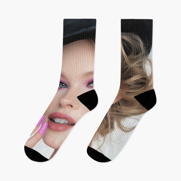 Item preview, Model with top hat and pink accents designed and sold by anytka.