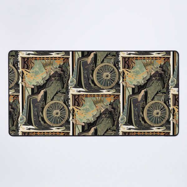 Item preview, Ace of wands wheelchair tarot designed and sold by MendaciousMina.