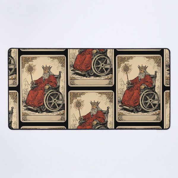 Item preview, Ace of wands wheelchair tarot designed and sold by MendaciousMina.