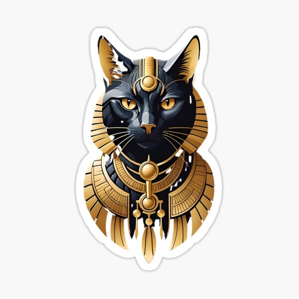 Artikel-Vorschau von Pharaoh's Feline Majesty klassisches T-Shirt, designt und verkauft von Evo Desings.