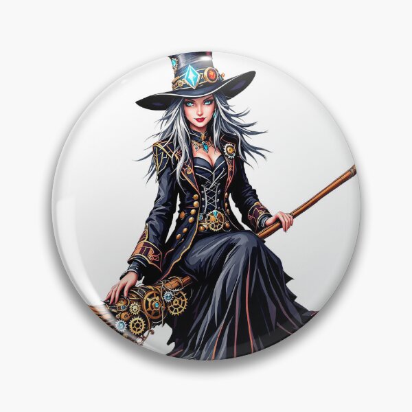 Item preview, Steampunk witch designed and sold by Anne-Abadie.