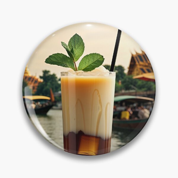 Item preview, Thai Iced Tea Poster: Vintage Tropical Charm designed and sold by Ceemko's Vintage Corner.