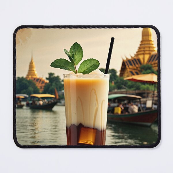 Item preview, Thai Iced Tea Poster: Vintage Tropical Charm designed and sold by Ceemko's Vintage Corner.