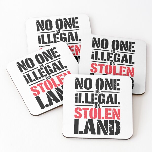 Item preview, No One Is Illegal On Stolen Land designed and sold by DomTeesHaven.