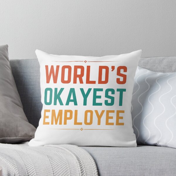Item preview, World's Okayest Employee – Funny Work T-Shirt for Office & Corporate Humor designed and sold by relso.