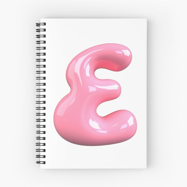 Item preview, E bubble letter initial  designed and sold by EmeryJH.