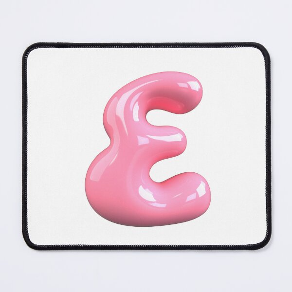 Item preview, E bubble letter initial  designed and sold by EmeryJH.