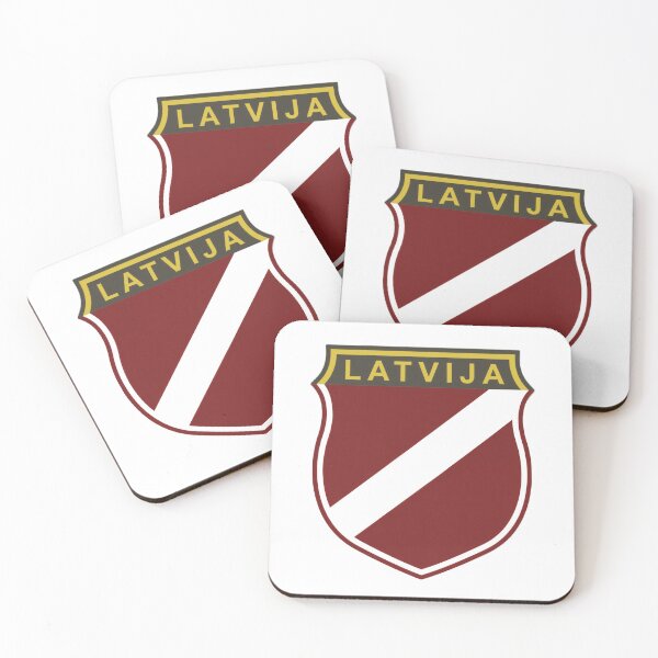 Item preview, Latvian Legion Sleeve Shield – Historical Latvia Emblem Design designed and sold by krauze.