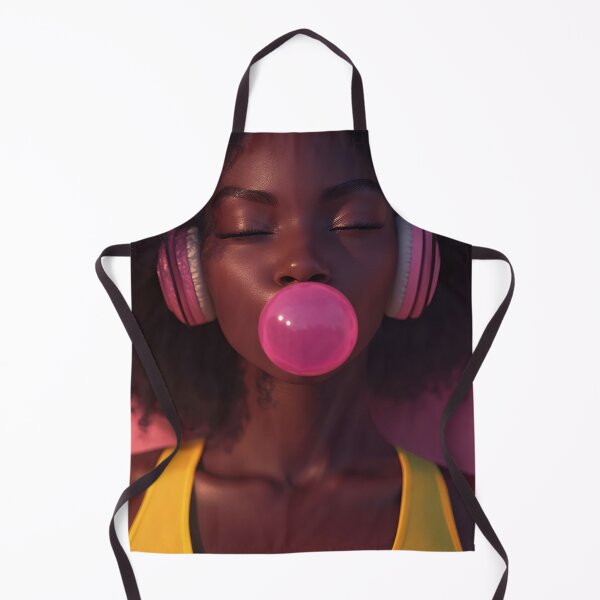 Item preview, Young woman enjoys bubble gum fun designed and sold by anytka.