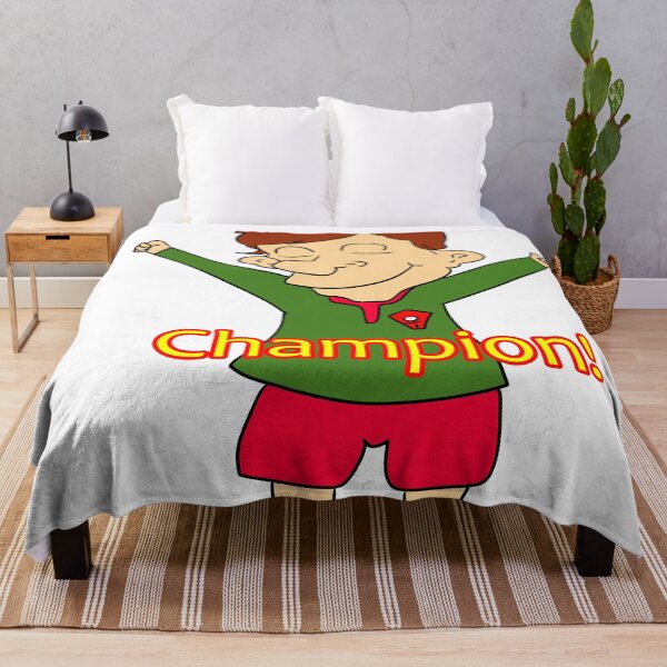 Item preview, Football champion cartoon design designed and sold by Grant Wilson.