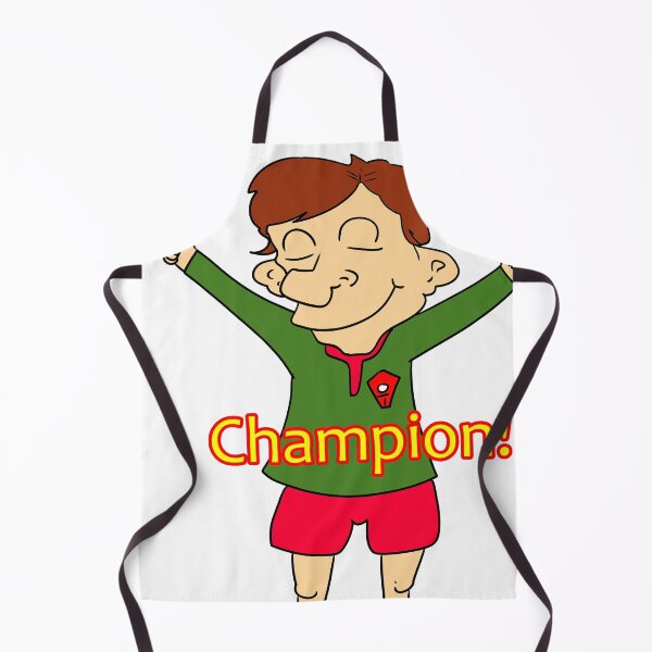 Item preview, Football champion cartoon design designed and sold by Grant Wilson.