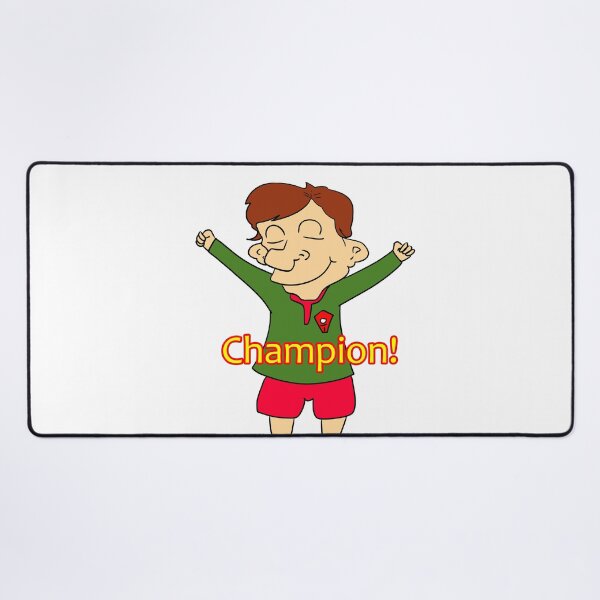 Item preview, Football champion cartoon design designed and sold by Grant Wilson.