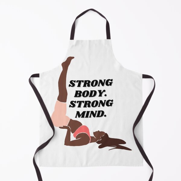 Item preview, Strong Body. Strong mind. (Yoga pose) designed and sold by ChiWellness Shop.