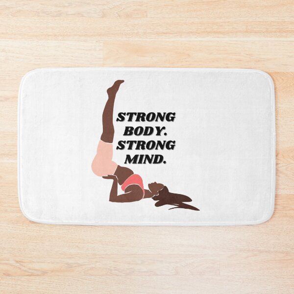 Item preview, Strong Body. Strong mind. (Yoga pose) designed and sold by ChiWellness Shop.