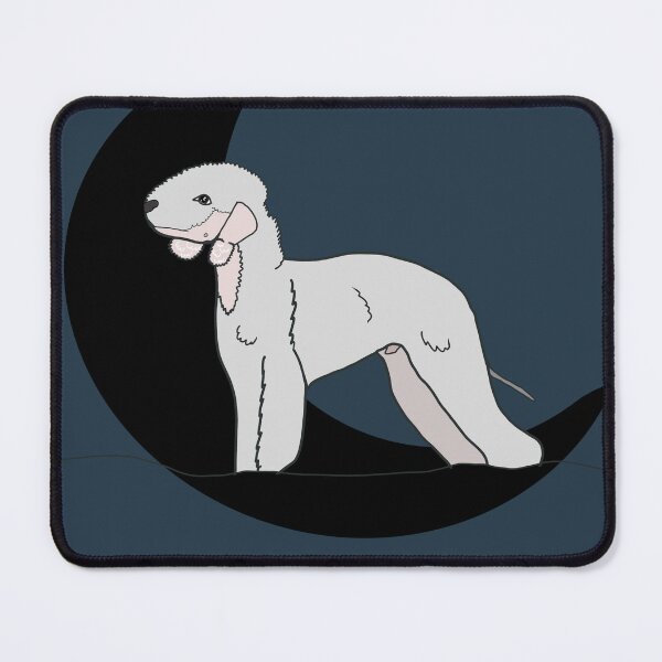 Item preview, Moon The Bedlington designed and sold by VoodoosTrinkets.
