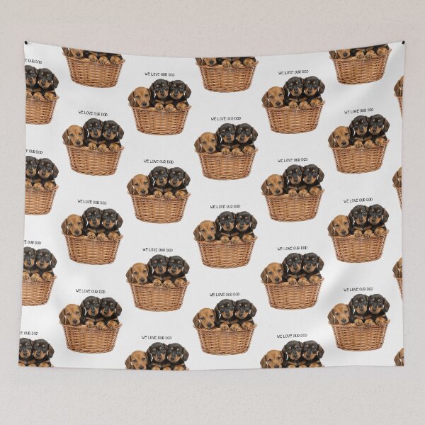 Aperçu de l'œuvre Copie de Teckel - Adorables chiots créée et vendue par MasonsTshirts.