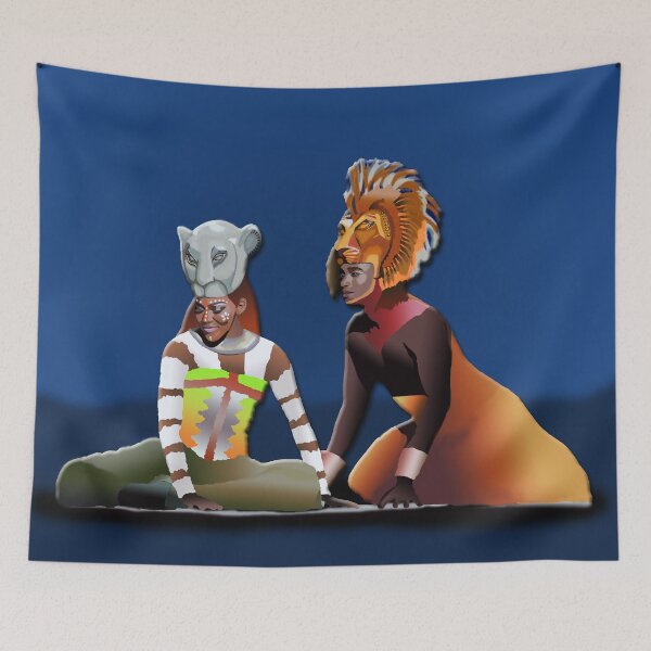 Item preview, Simba e Nala - the Lion King designed and sold by GirlFromBrazil.