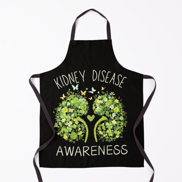 Item preview, In March Wear Green Kidney Disease Awareness flowers and Butterflies CKD Month designed and sold by TheTimer.