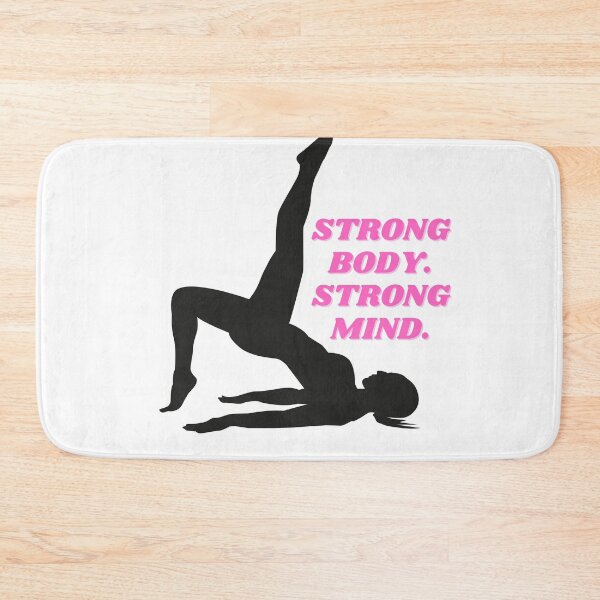 Item preview, Strong Body. Strong Mind. (Pilates Pose) designed and sold by ChiWellness Shop.