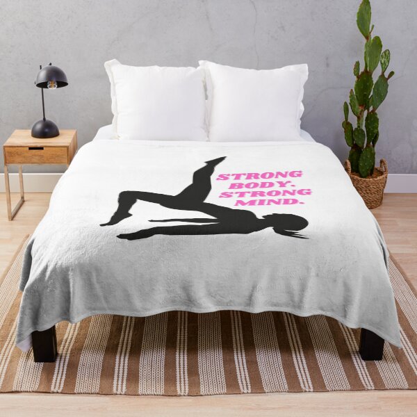 Item preview, Strong Body. Strong Mind. (Pilates Pose) designed and sold by ChiWellness Shop.