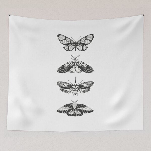 Item preview, Moth and Butterfly art designed and sold by EmeryJH.