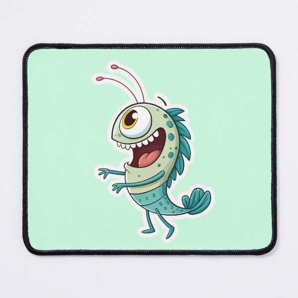 Item preview, Squished Plankton face  designed and sold by AhArtMe.