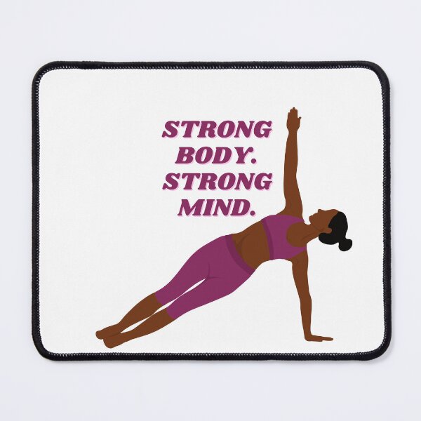 Item preview, Strong Body. Strong Mind. Pilates Pose designed and sold by ChiWellness Shop.
