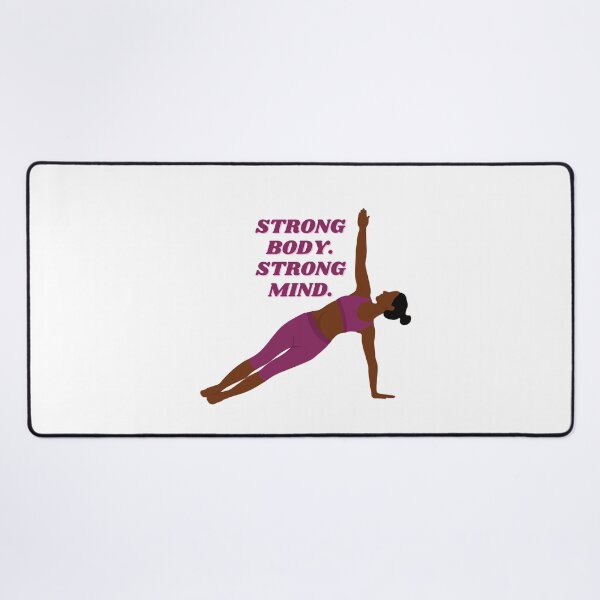 Item preview, Strong Body. Strong Mind. Pilates Pose  designed and sold by ChiWellness Shop.