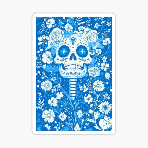 Item preview, Calavera Dia de los muertos CAL33 designed and sold by Mr. Pecus.