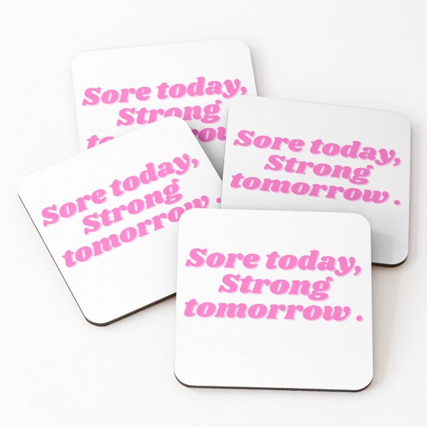 Item preview, Sore today, Strong tomorrow. designed and sold by ChiWellness Shop.
