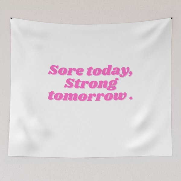 Item preview, Sore today, Strong tomorrow. designed and sold by ChiWellness Shop.