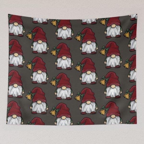 Item preview, Christmas Gnomes are Ringing designed and sold by ArtistitasCreations.