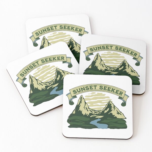 Item preview, Sunset seeker, funny and cool nature lover designed and sold by Merchattack.