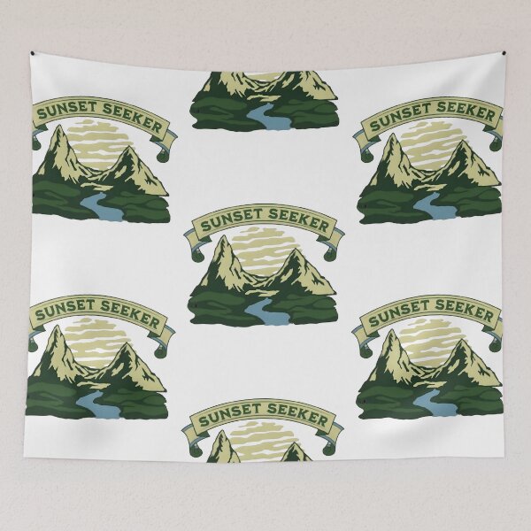 Item preview, Sunset seeker, funny and cool nature lover designed and sold by Merchattack.
