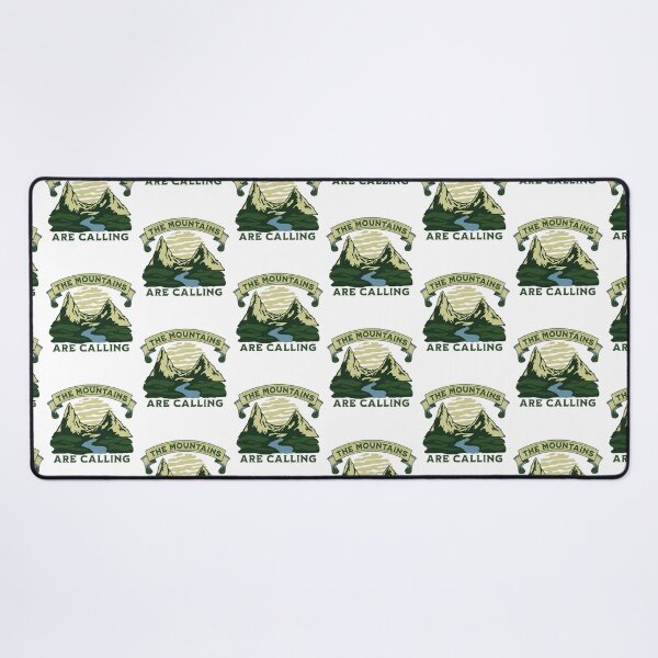 Item preview, The mountains are calling, funny and cool nature lover designed and sold by Merchattack.