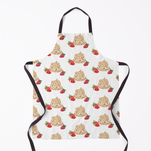 Item preview, Watercolor Strawberry Puff Pastry designed and sold by daphsam.