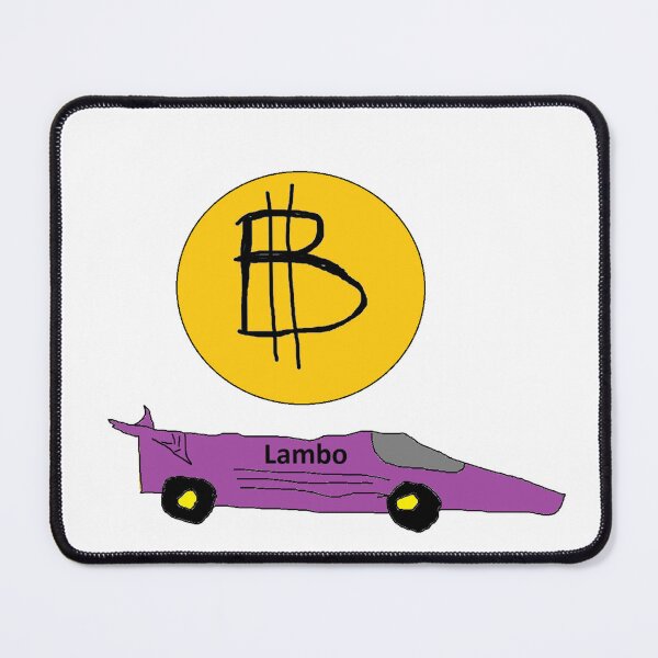 Item preview, Bitcoin Lambo Shirt designed and sold by Retrovapor144.