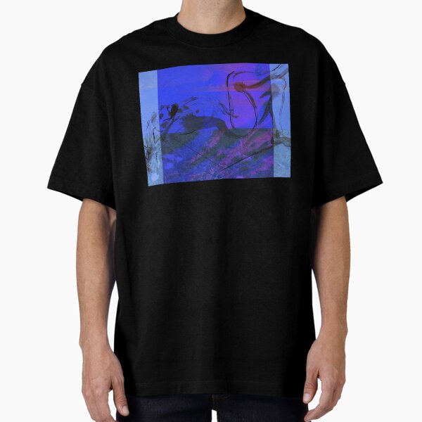 Reclining Male Oversized T-Shirt
