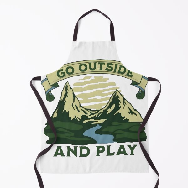 Item preview, Go outside and play, funny and cool nature lover designed and sold by Merchattack.