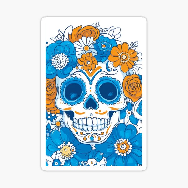 Item preview, Calavera Dia de los muertos CAL35 designed and sold by Mr. Pecus.