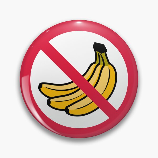 Item preview, No Bananas Sign designed and sold by MonkiFlipp.