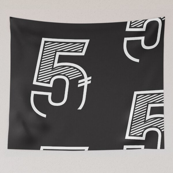 Item preview, Number 5 Sports Jersey 5th birthday designed and sold by cidolopez.