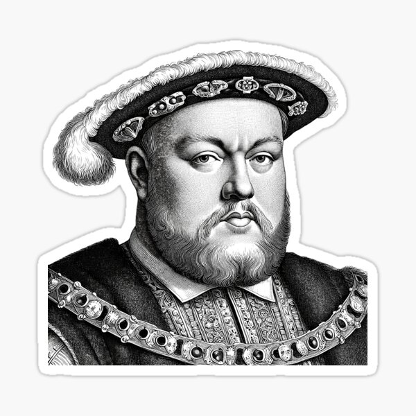 Henry VIII - King of England Sticker