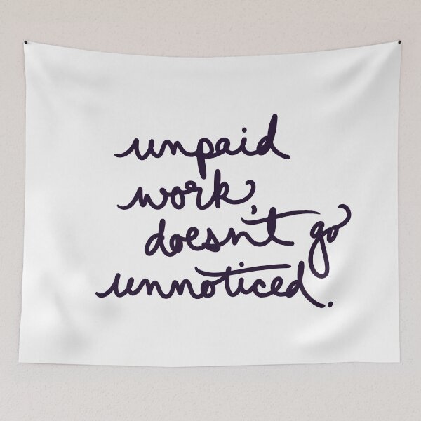 Item preview, unpaid work doesn’t go unnoticed. designed and sold by abeink.