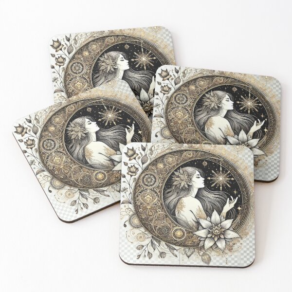 Item preview, Celestial Femme – Lunar Elegance designed and sold by Wesira.
