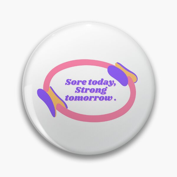 Item preview, Sore today, Strong tomorrow. (Magic Circle) designed and sold by ChiWellness Shop.