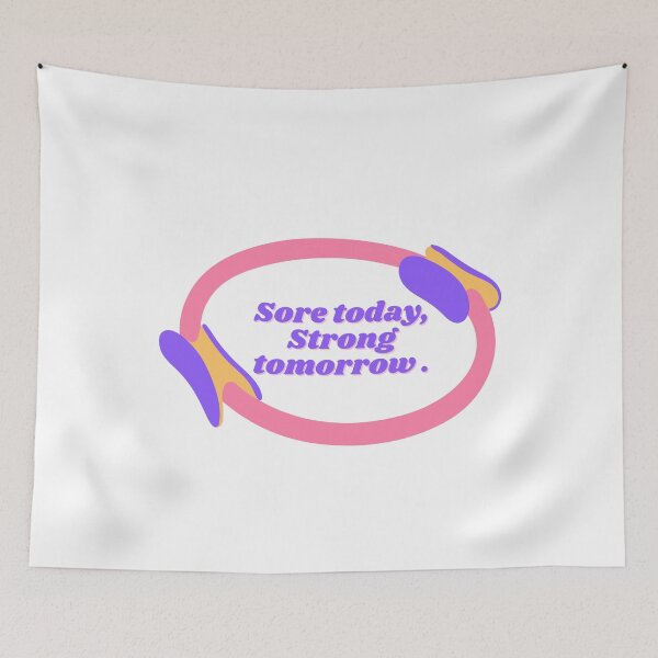 Item preview, Sore today, Strong tomorrow. (Magic Circle) designed and sold by ChiWellness Shop.